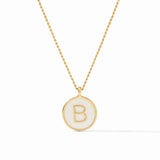 Monogram Solitaire Necklace