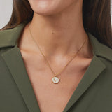 Monogram Solitaire Necklace