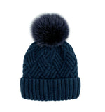 Knit Hat with Pom