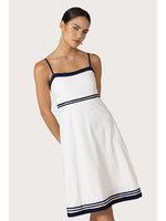 Fern Embroidered Poplin Dress