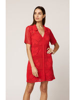 Ileana Crochet Mini Dress