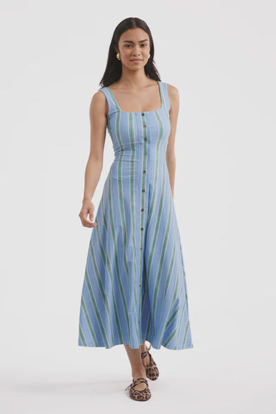Diana Button Front Dress