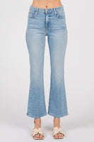 Bambino Creased Line Cropped Baby Flare