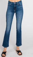 Bambino Creased Line Cropped Baby Flare