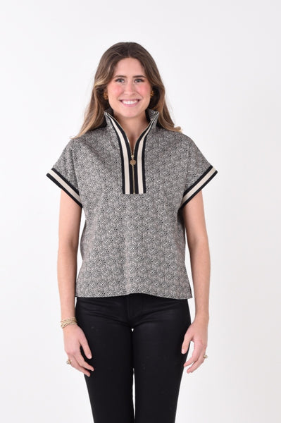 Poppy Monogram Pullover