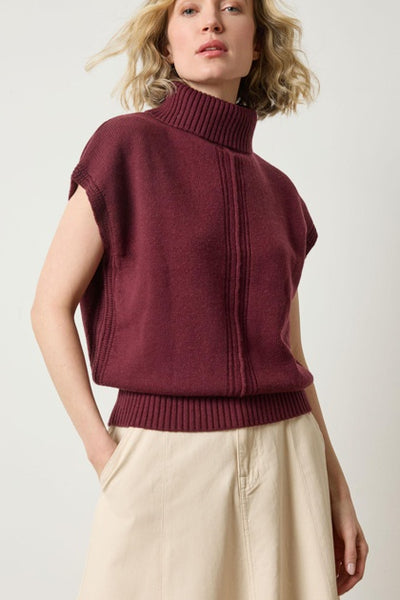 Turtleneck Wedge Sweater
