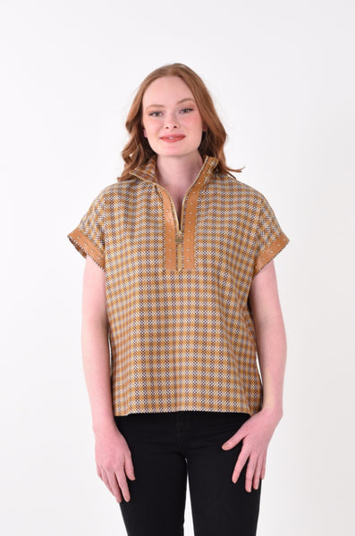 Poppy Tweed Pullover