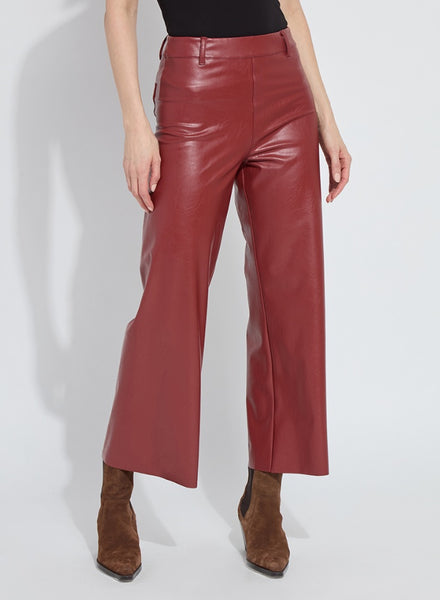 High Waist Vegan  Wide Leg