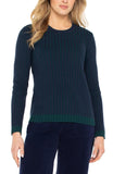 Crewneck Ribbed Sweater