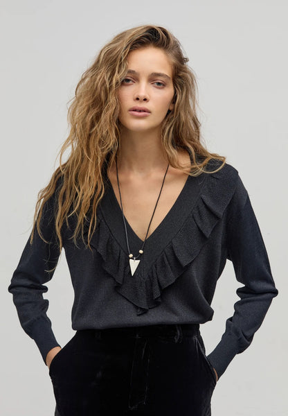 Boho Lurex Sweater
