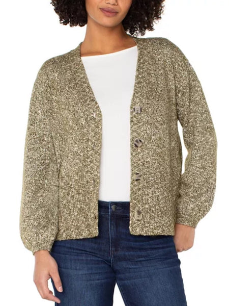 Long Sleeve Button Front Cardigan
