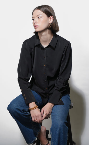 Naomi Bell Cuff Blouse