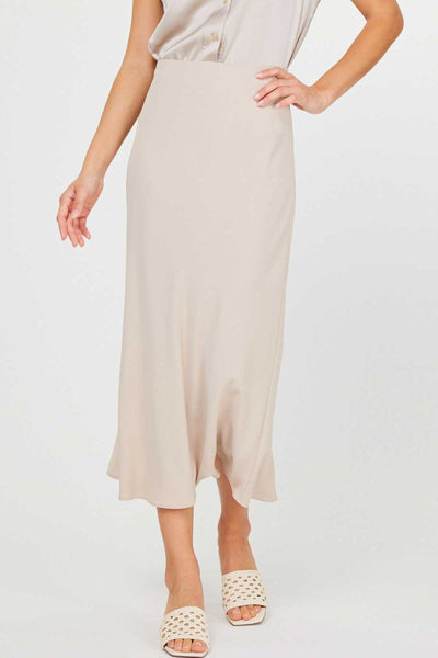 Bias Midi Skirt