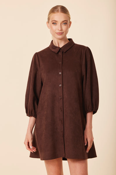Suede Dress