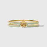 Laguna Enamel Hinge Bangle