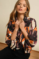 Balloon L-Sleeve Blouse