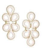Ginger Straw Earring