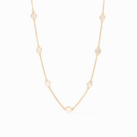 Valencia Mother of Pearl Station Necklace