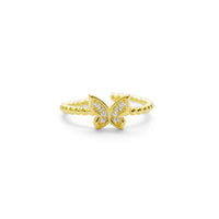 Butterfly Droplet Ring