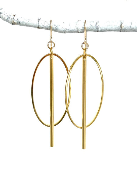 Oval Bar Hoops